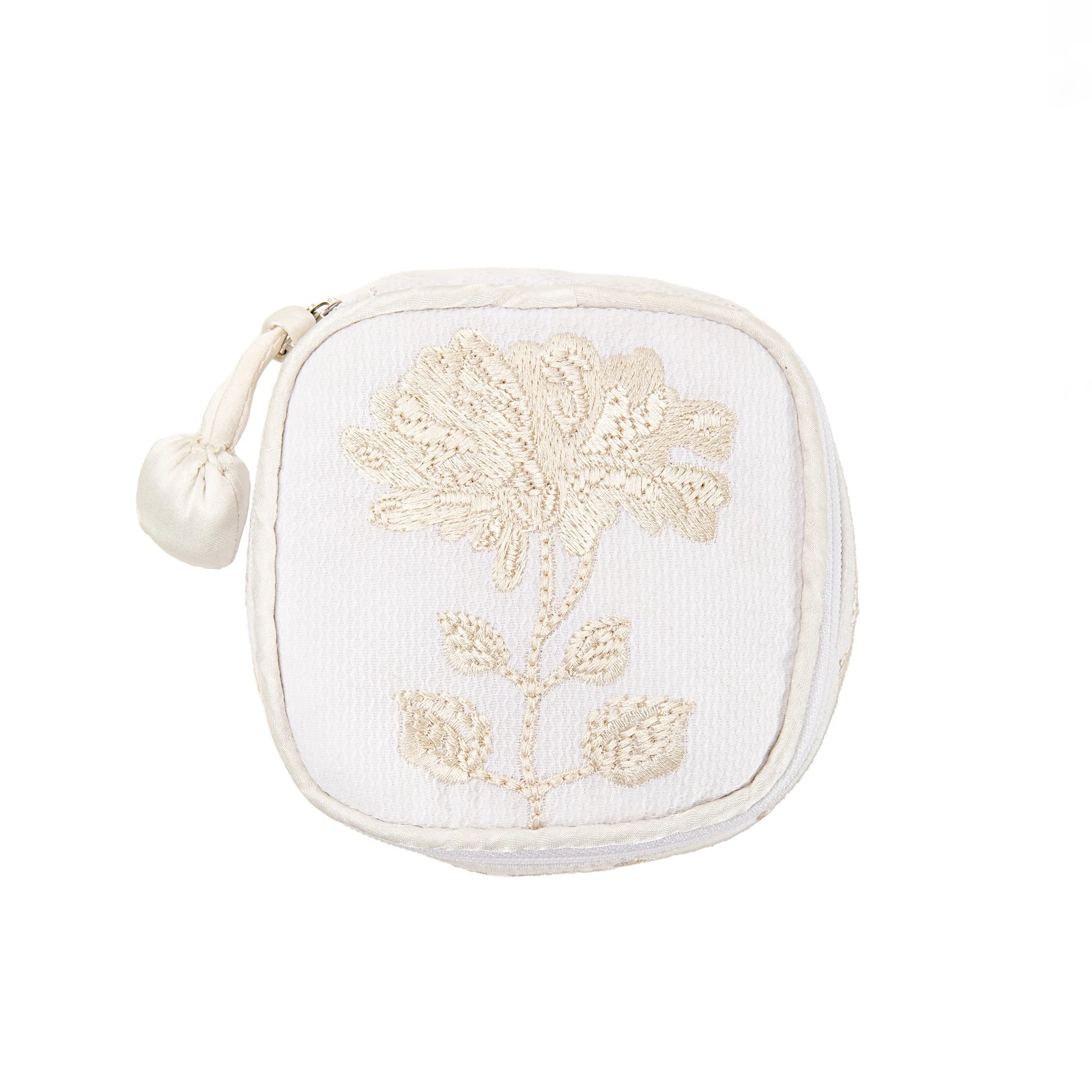 Embroidered Jewelry Box