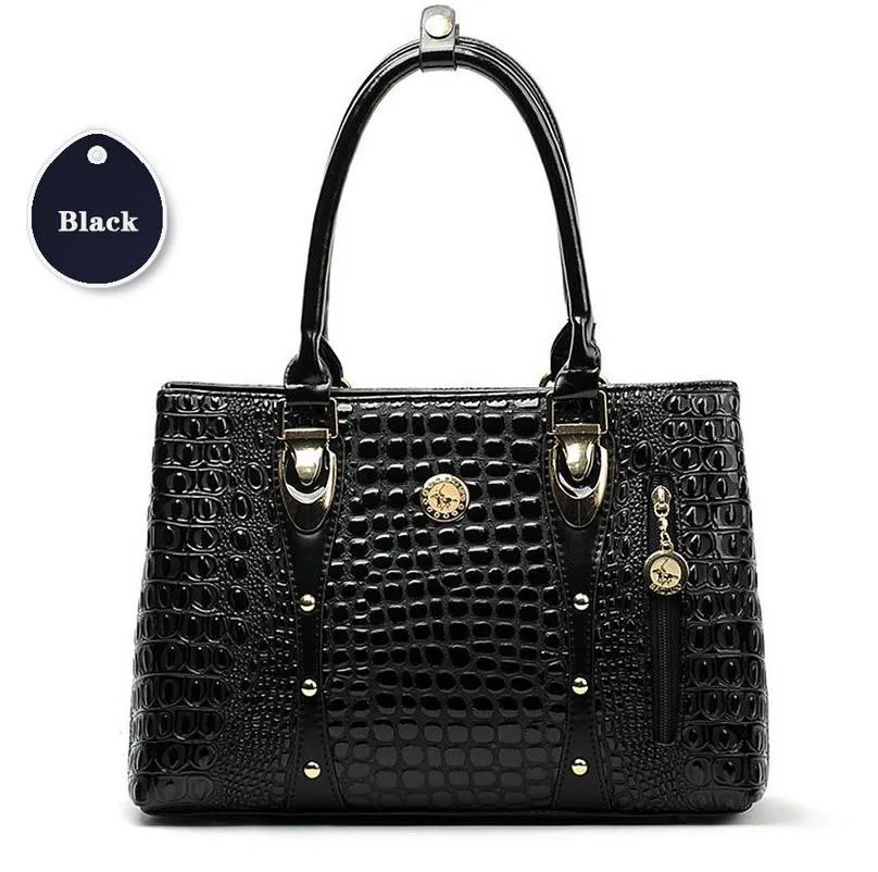 Fashion Women Handbags Crocodile Designer Bags Handbag For Women Famous Brand 2016 Bolsos Feminina Women Leather Handbags