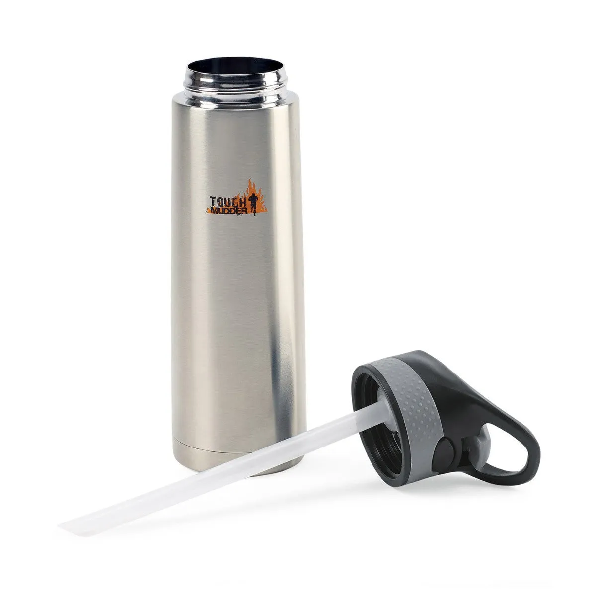 Gemline Light Grey Acadia Double Wall Stainless Hydration Bottle 17oz