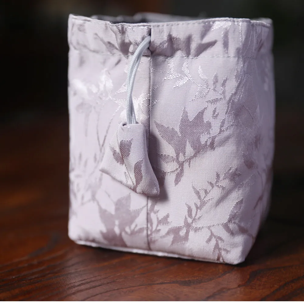 Gohobi Blue and Pink Teaware Storage Travel Bag