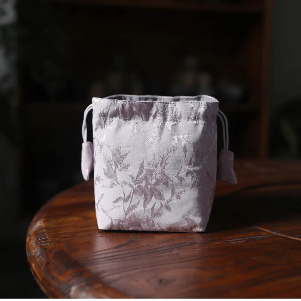 Gohobi Blue and Pink Teaware Storage Travel Bag