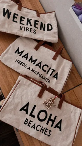 going on vacay travel tote bag *3 STYLES*