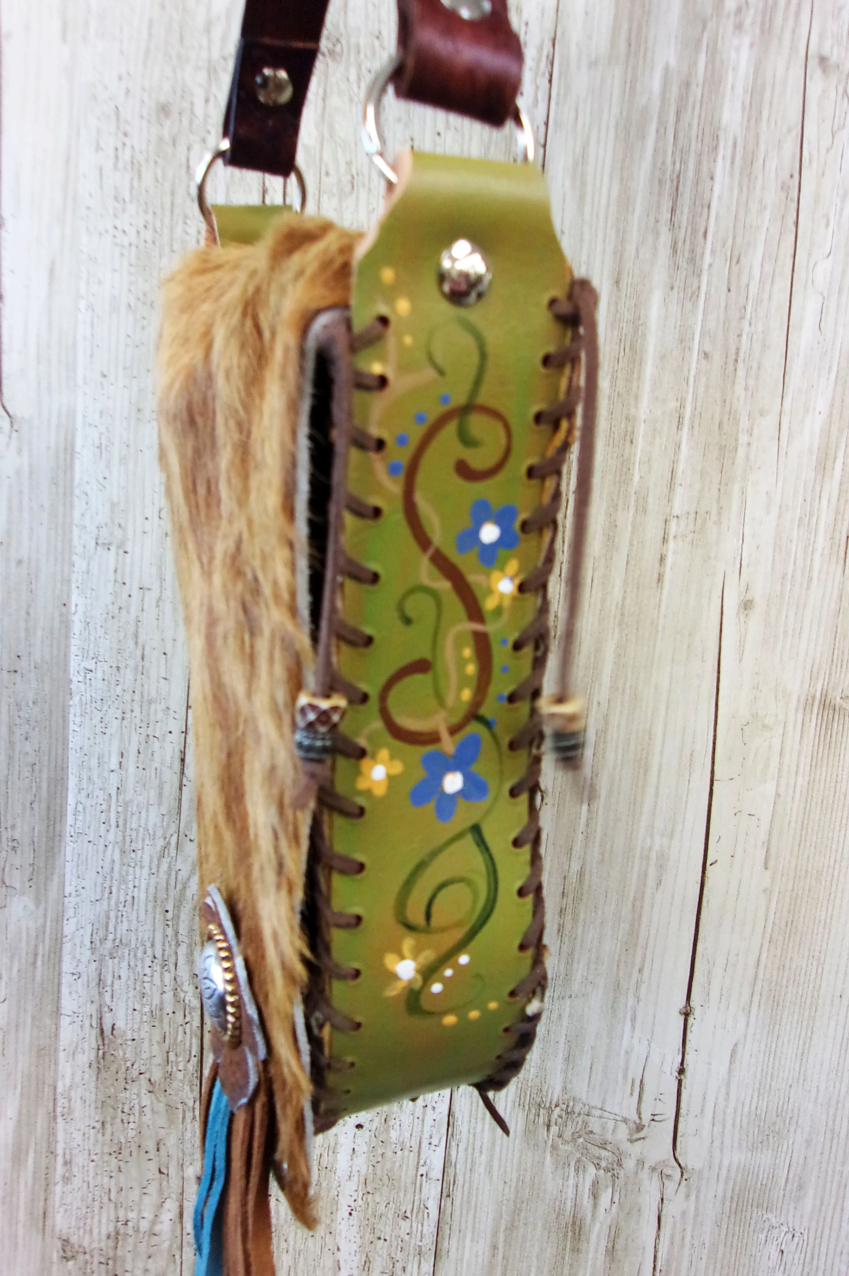 Hand-Painted Boho Bag P06