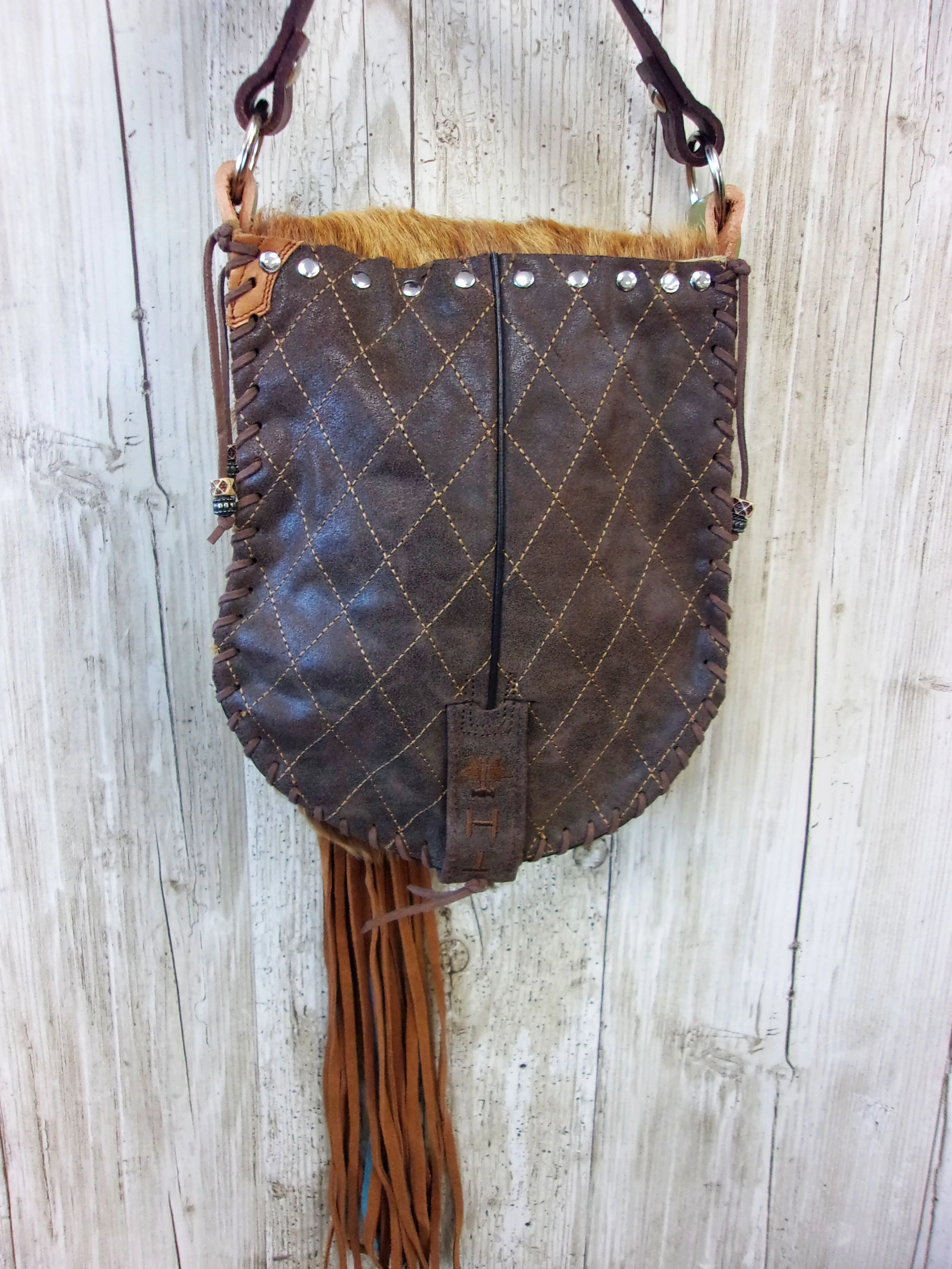 Hand-Painted Boho Bag P06