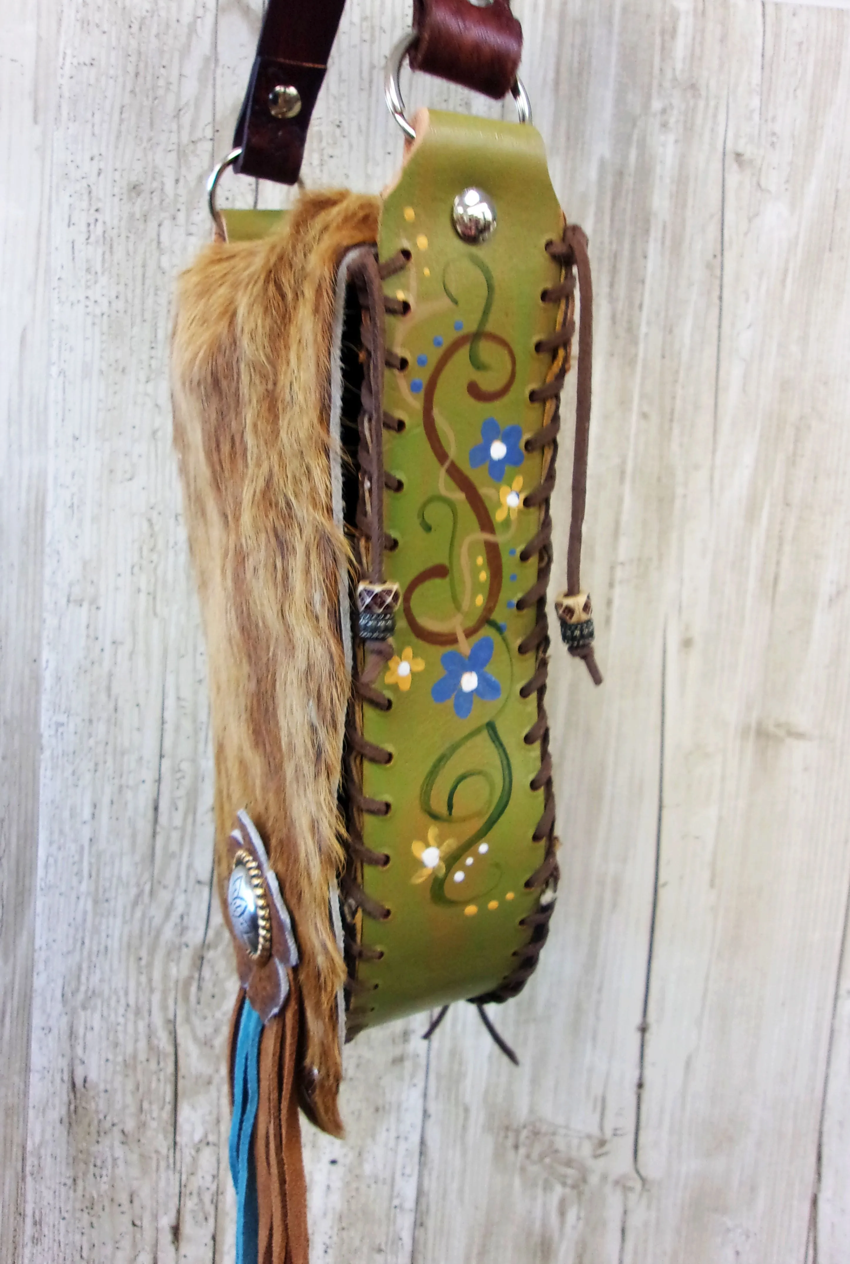 Hand-Painted Boho Bag P06