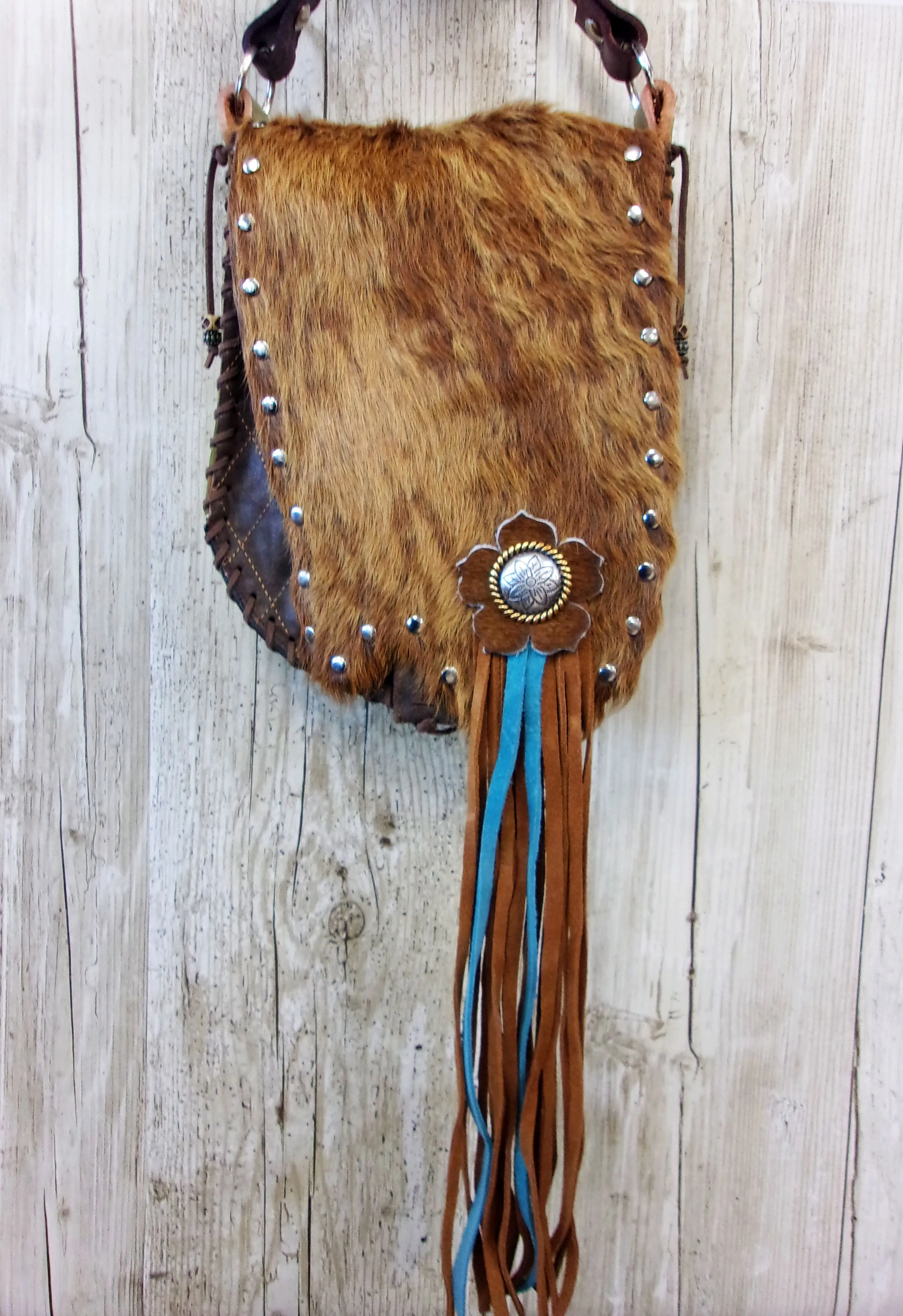 Hand-Painted Boho Bag P06