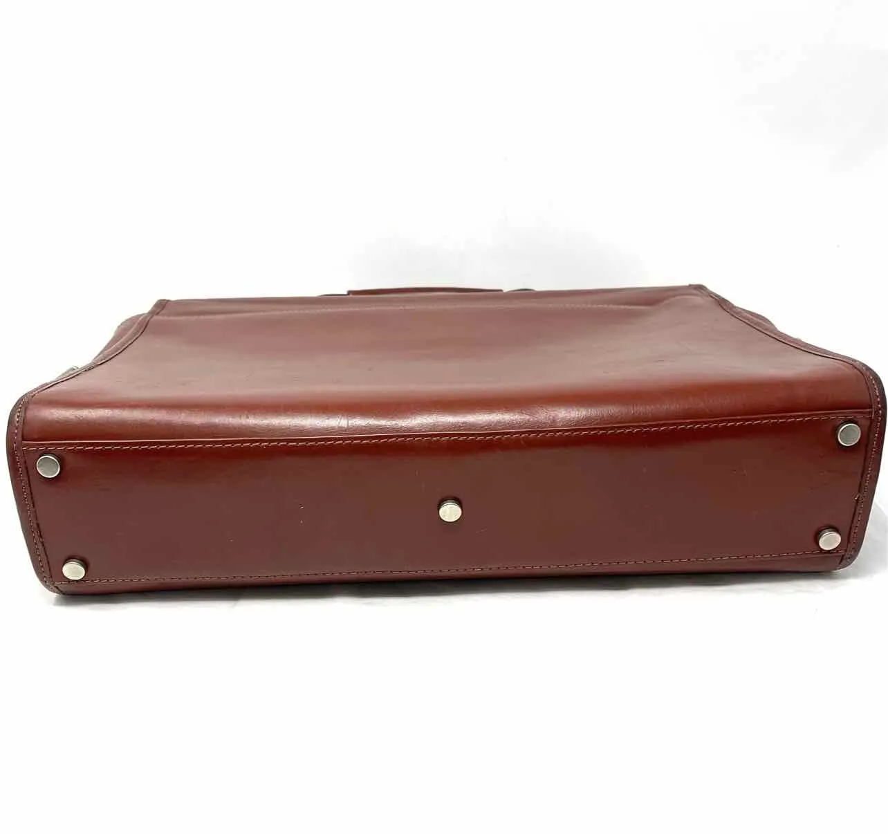 Hartmann Brown Leather Vintage Luggage Briefcase