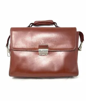 Hartmann Brown Leather Vintage Luggage Briefcase