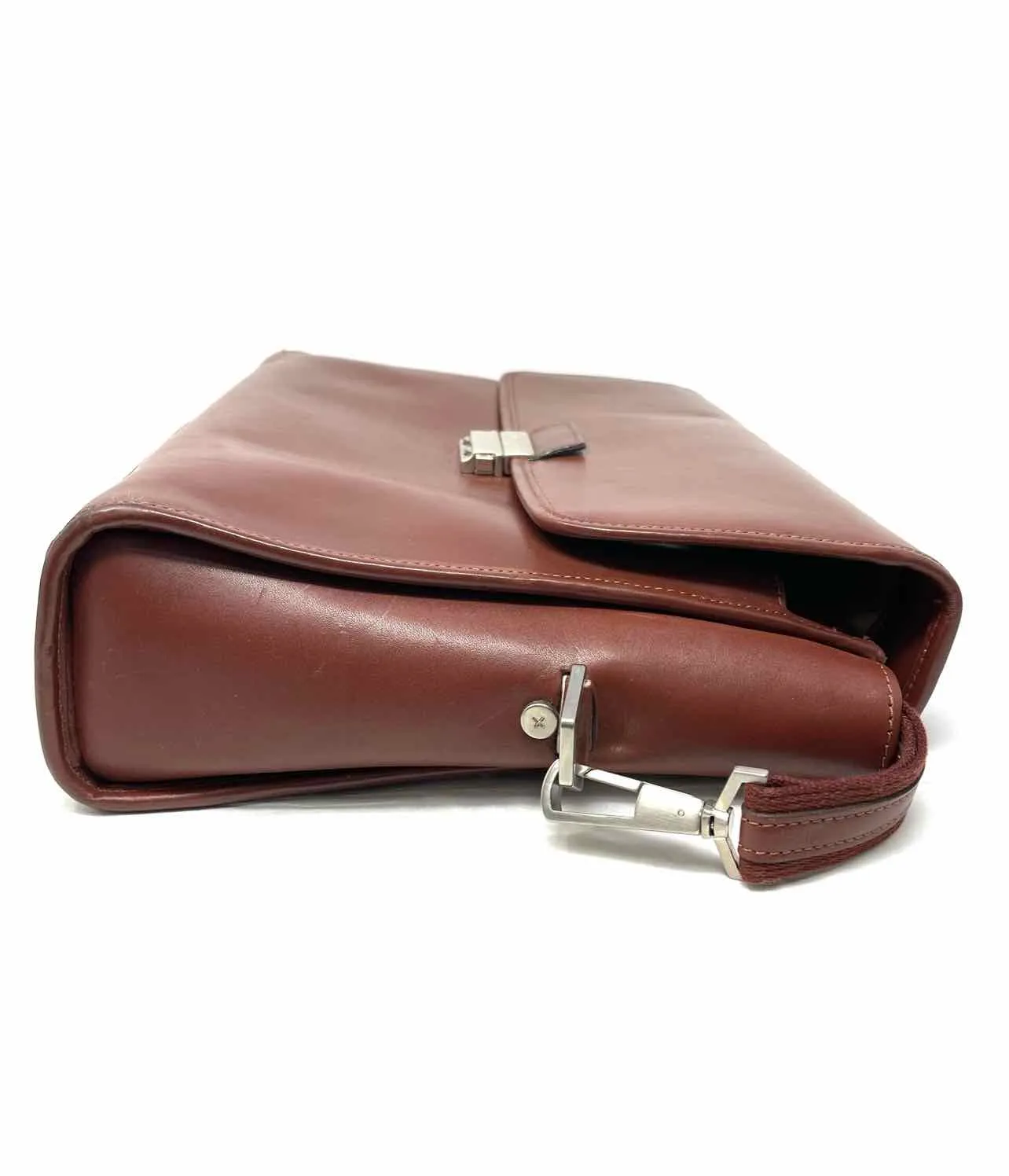 Hartmann Brown Leather Vintage Luggage Briefcase