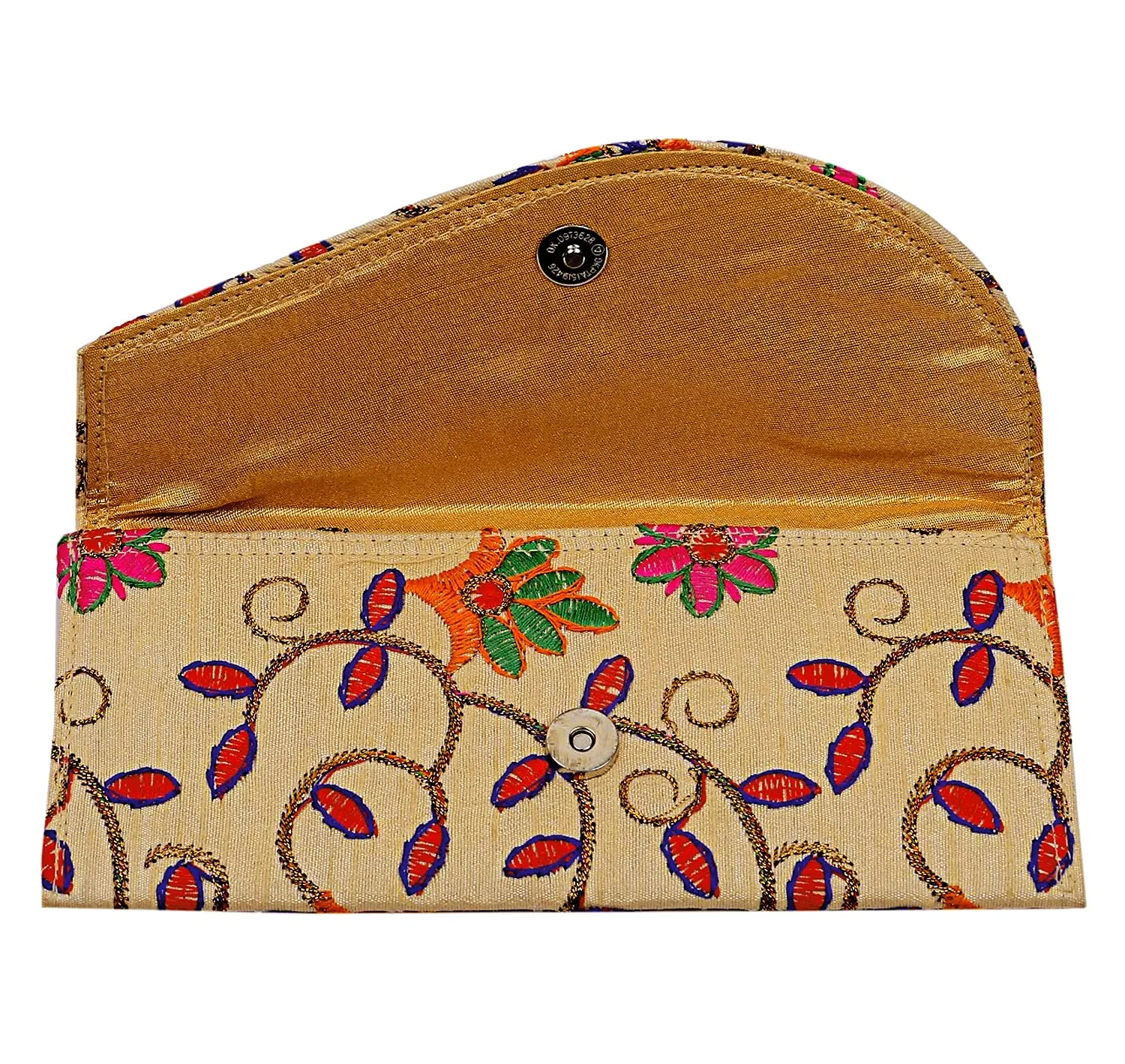Heart Home Embroidery Premium Shagun Gift Envelopes for Weddings & Special Occasion-Pack of 6 (Cream)