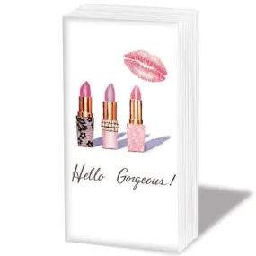 Hello Gorgeous Sniff Pocket Tissues – 10 Tissues Per Pack