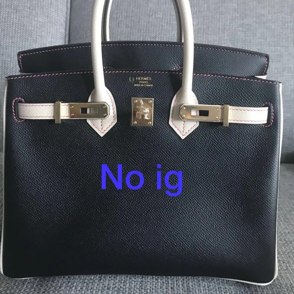 Hermès Birkin HSS 25 Noir (Black) Pink Stitches Epsom Brushed Gold Hardware BGHW