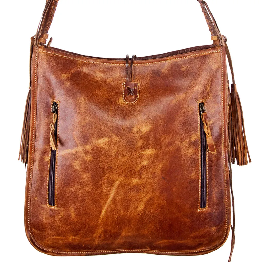 Hunted Down Leopard Hide & Leather Bucket Bag