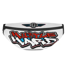 Hustle Hard Whiteout Sling Bag