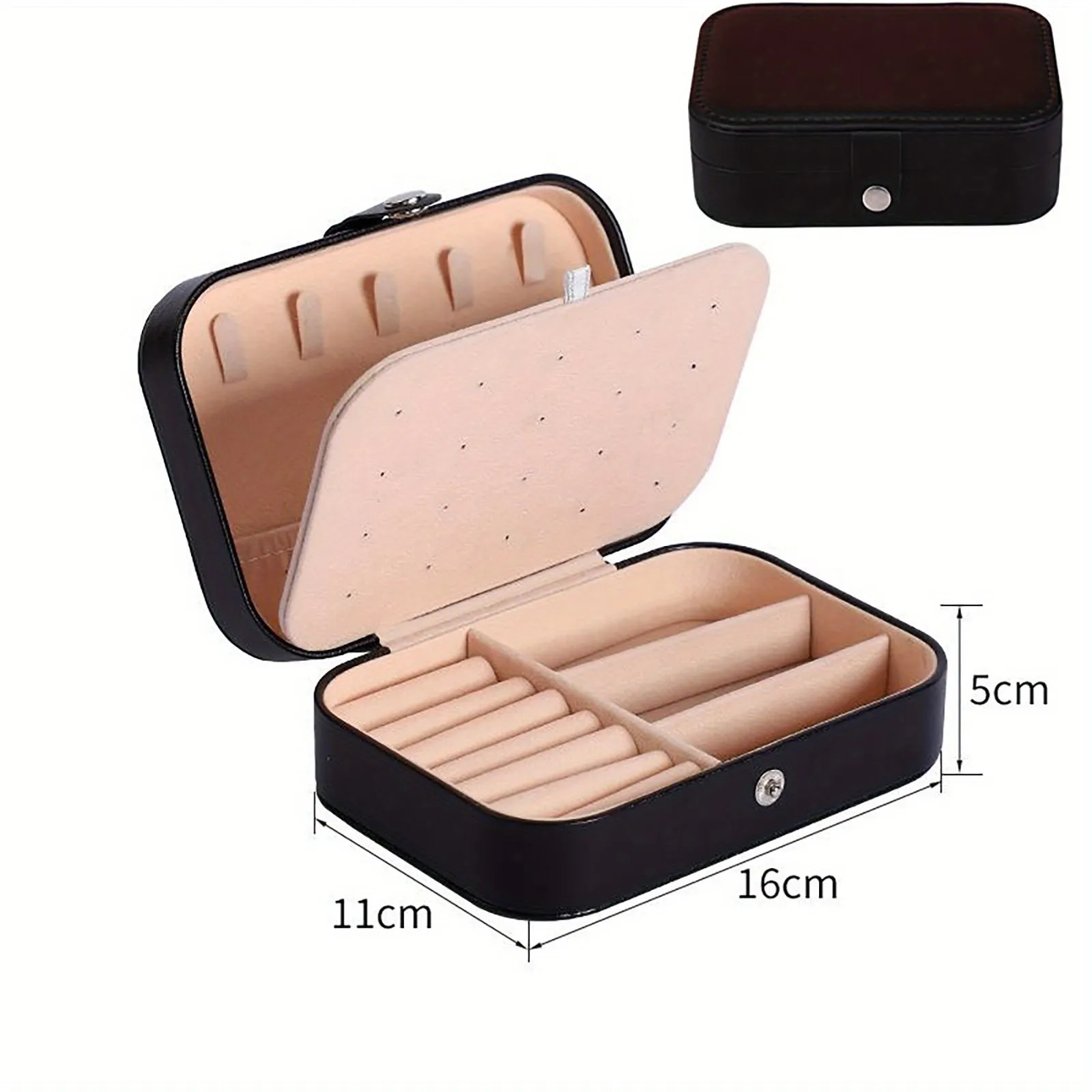 Jewelry Box Elegant Travel Organizer for Womens Accessories