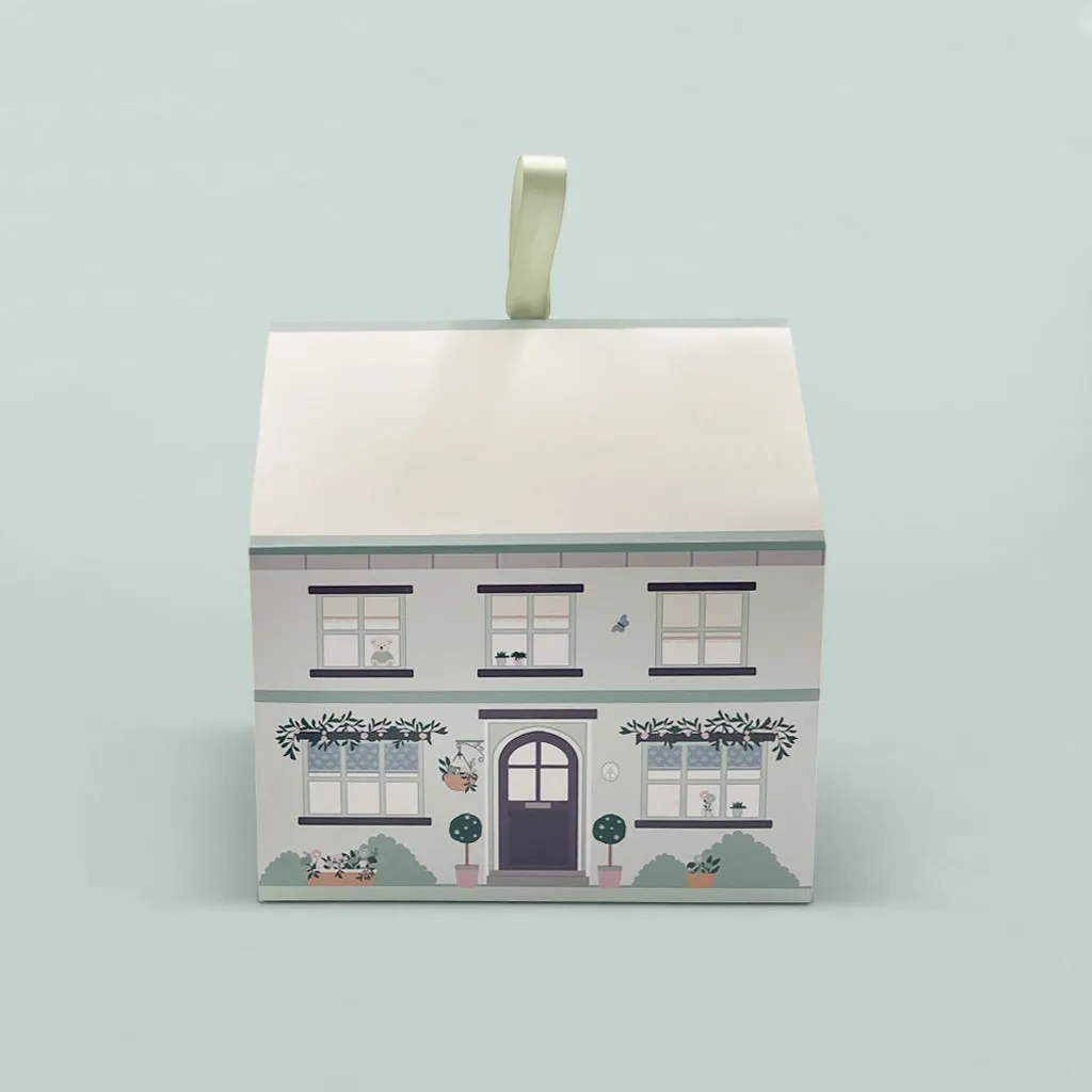 Just for Mum Postcard Canvas Pouch with All-Natural Skincare