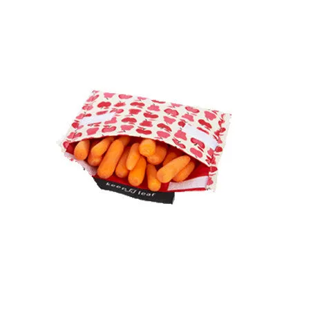 Keep Leaf Reusable Snack Bag - Hearts