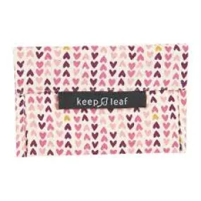 Keep Leaf Reusable Snack Bag - Hearts
