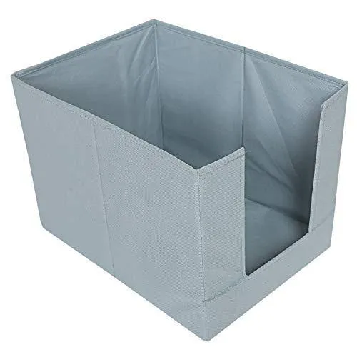 Kuber Industries Non-Woven 4 Pieces Shirt Stacker Wardrobe Organizer (Grey)-CTKTC21197