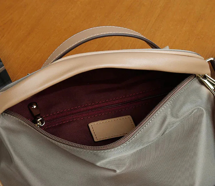 Ladies Black Nylon Crossbody Bag Chest Bag For Women