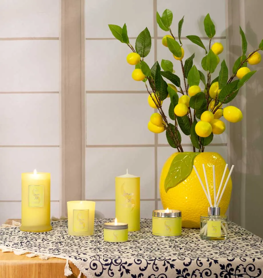 Lemon Zest Small Tin Candle