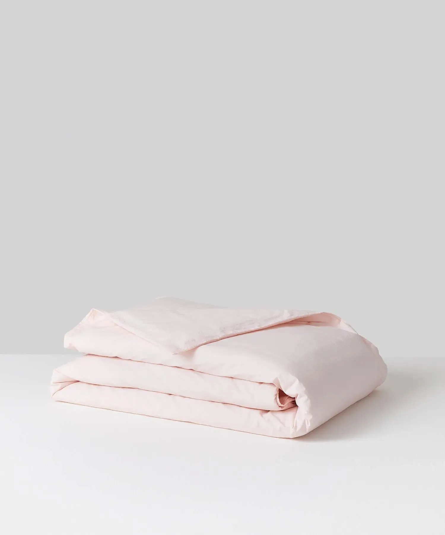 Light Pink Organic Cotton Duvet Cover