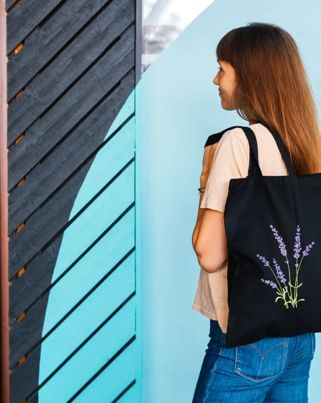Lilac Daily Thaila -  Canvas Reusable Bags