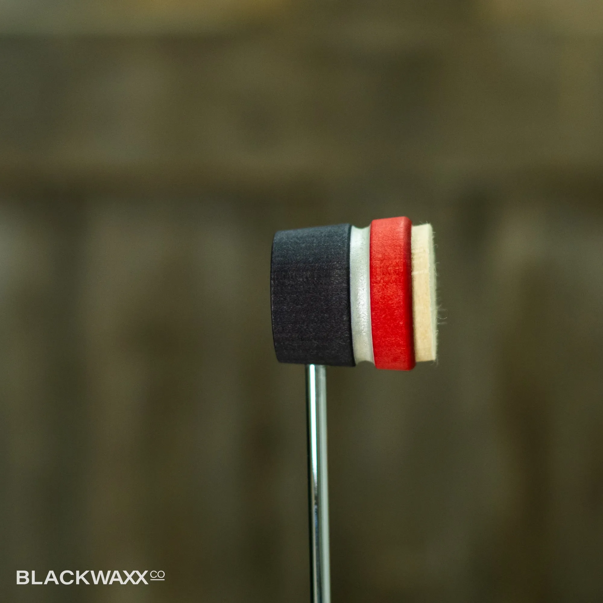 Low Boy - Lightweight Felt Daddy - Black/Red with Silver Sparkle Stripe