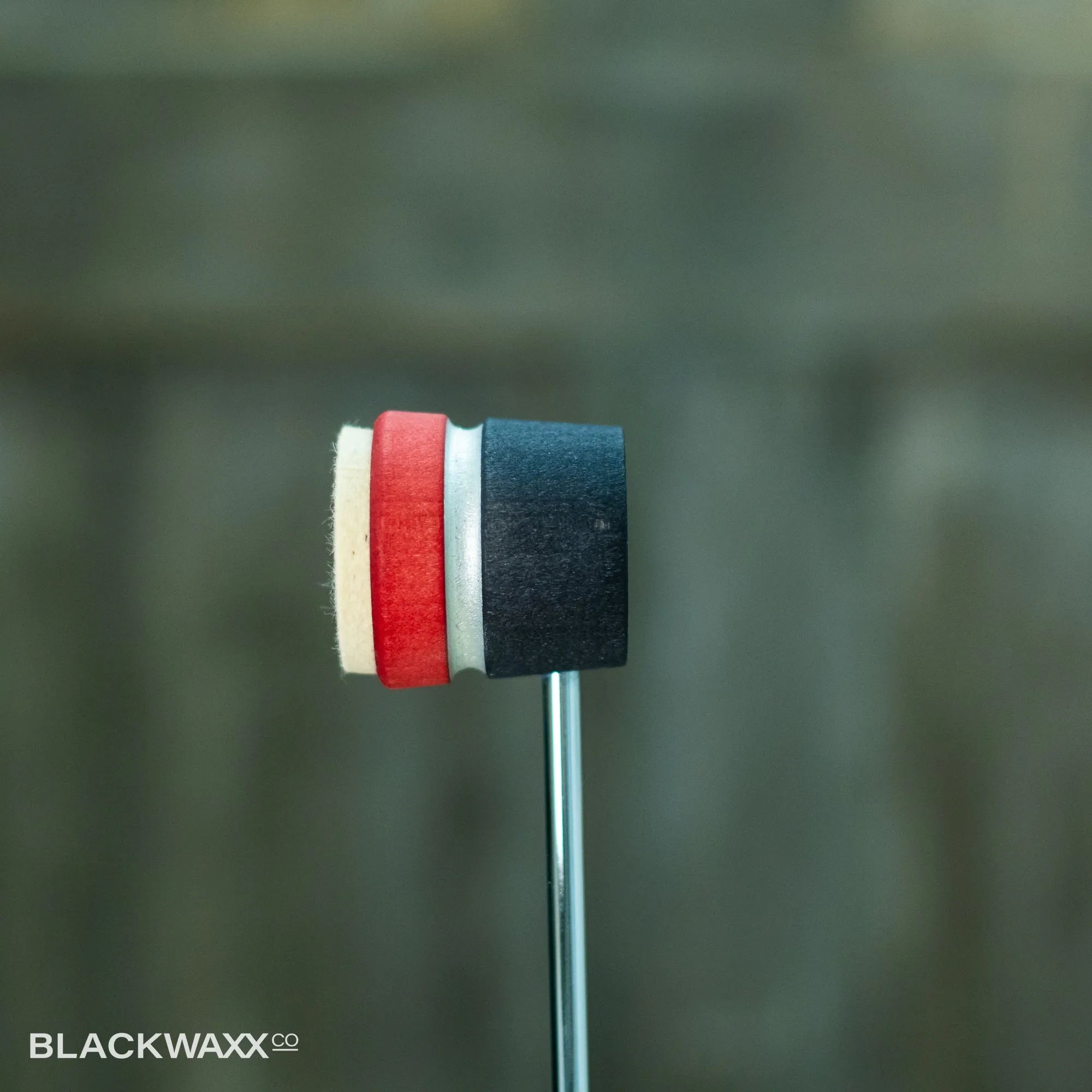 Low Boy - Lightweight Felt Daddy - Black/Red with Silver Sparkle Stripe
