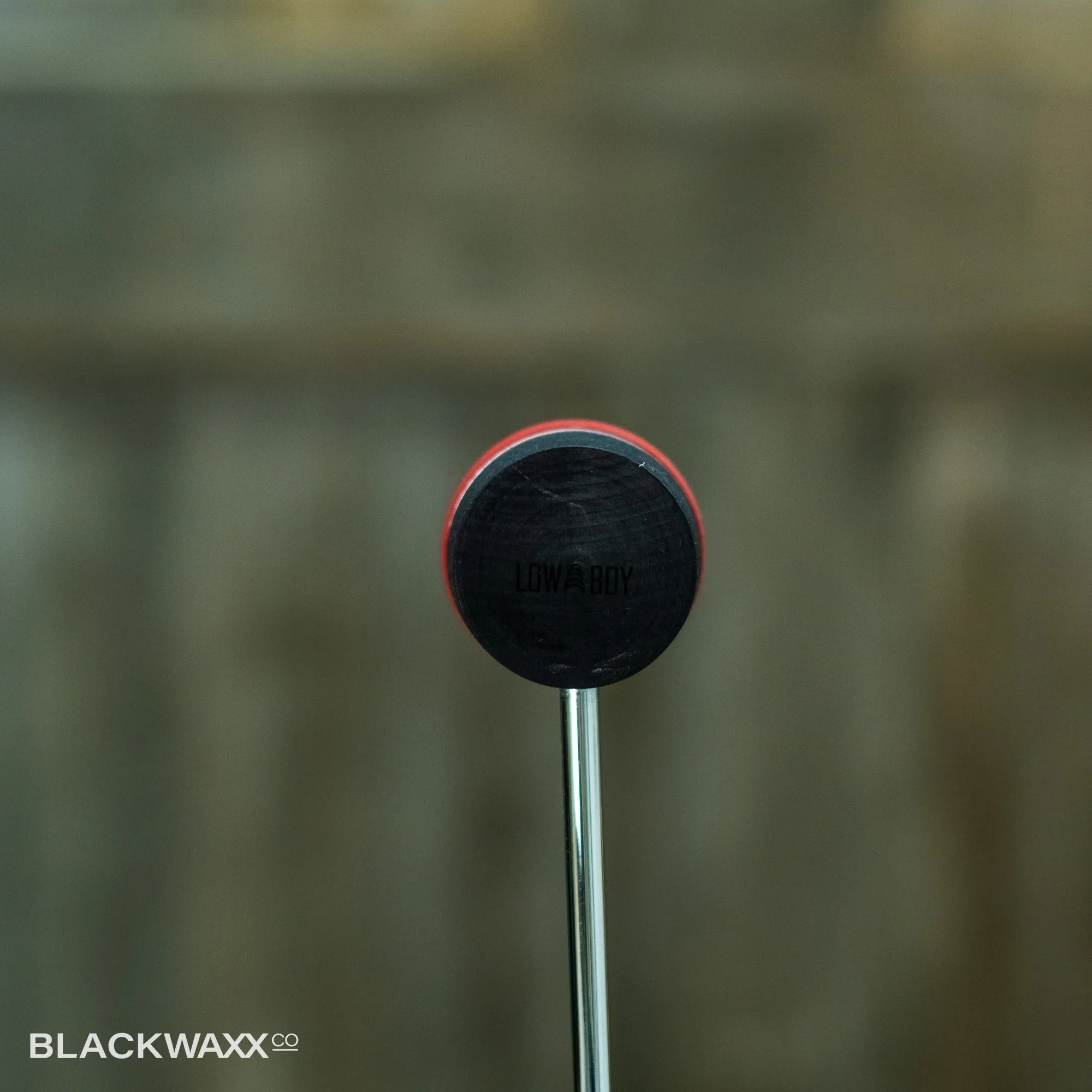 Low Boy - Lightweight Felt Daddy - Black/Red with Silver Sparkle Stripe