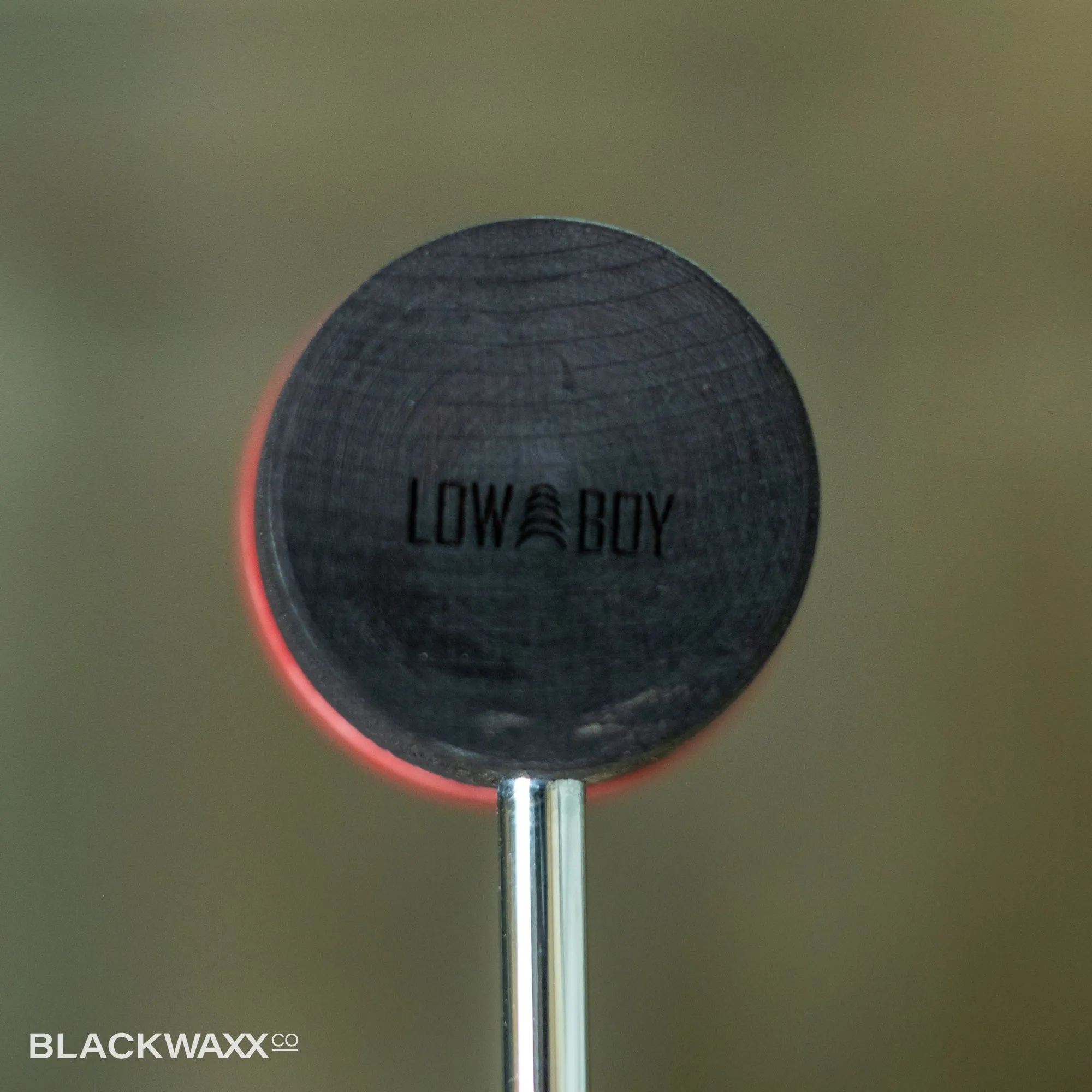 Low Boy - Lightweight Felt Daddy - Black/Red with Silver Sparkle Stripe