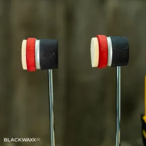 Low Boy - Lightweight Felt Daddy - Black/Red with Silver Sparkle Stripe
