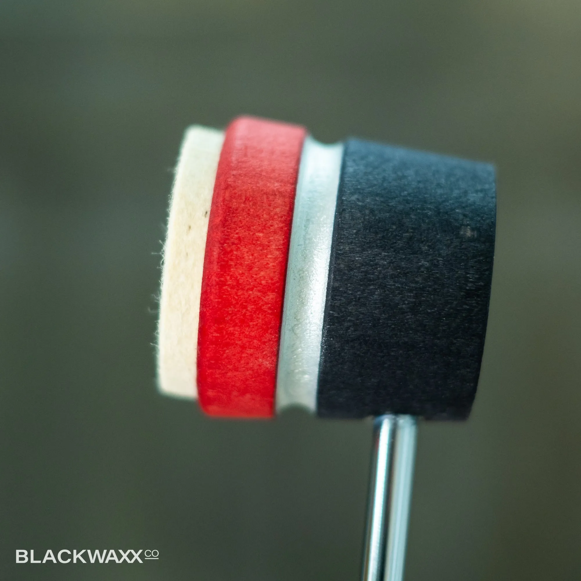 Low Boy - Lightweight Felt Daddy - Black/Red with Silver Sparkle Stripe