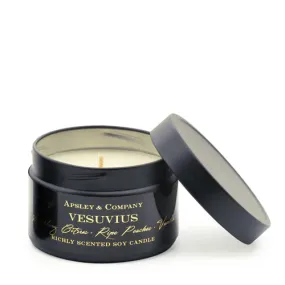 Luxury Vesuvius Travel Candle 150g by Apsley and Company
