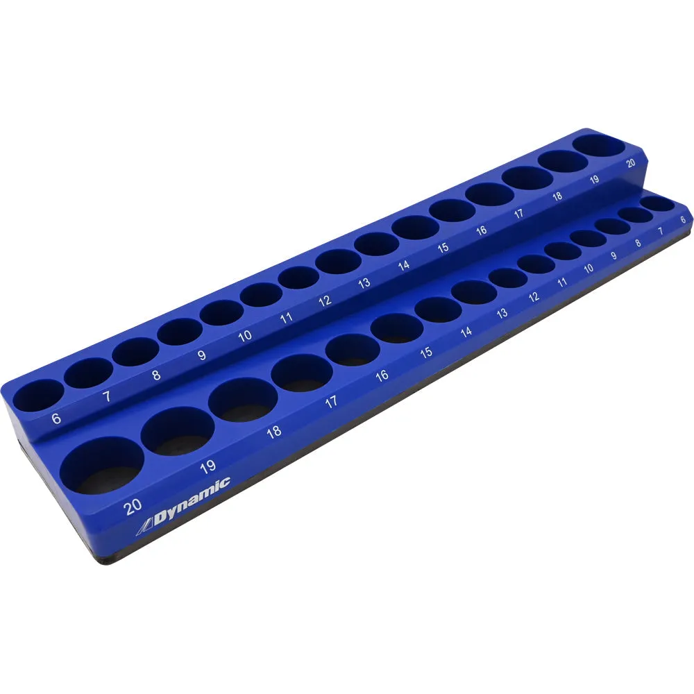 Magnetic Socket Organizers (1/4", 3/8”, & 1/2" Drive)