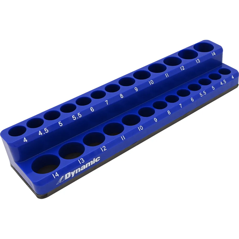Magnetic Socket Organizers (1/4", 3/8”, & 1/2" Drive)