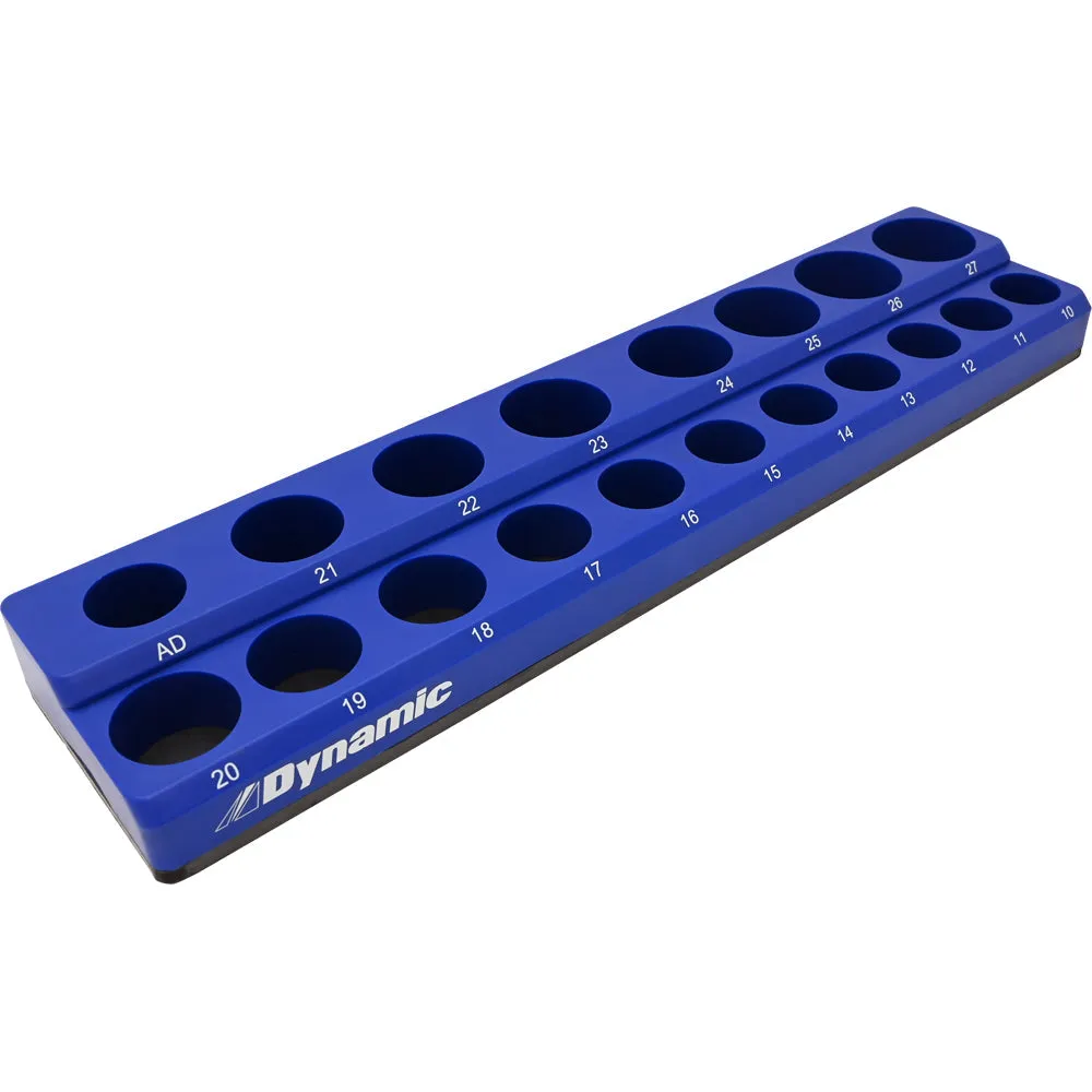 Magnetic Socket Organizers (1/4", 3/8”, & 1/2" Drive)