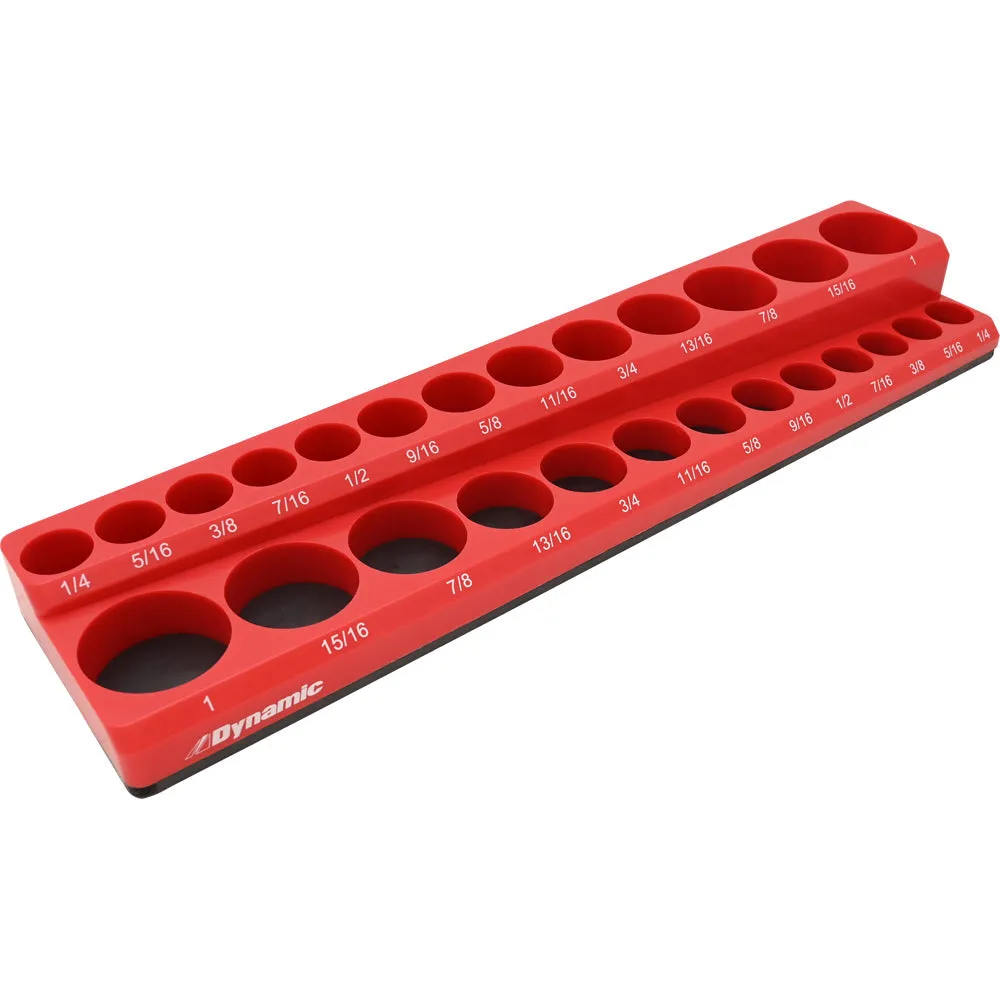 Magnetic Socket Organizers (1/4", 3/8”, & 1/2" Drive)