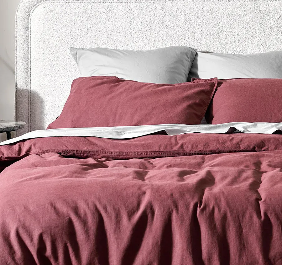Maison Vintage Quilt Cover Range Syrah