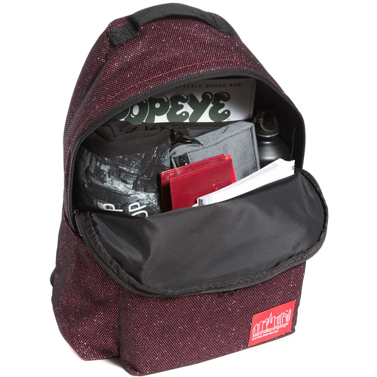 Manhattan Portage Midnight Big Apple Backpack (MD)