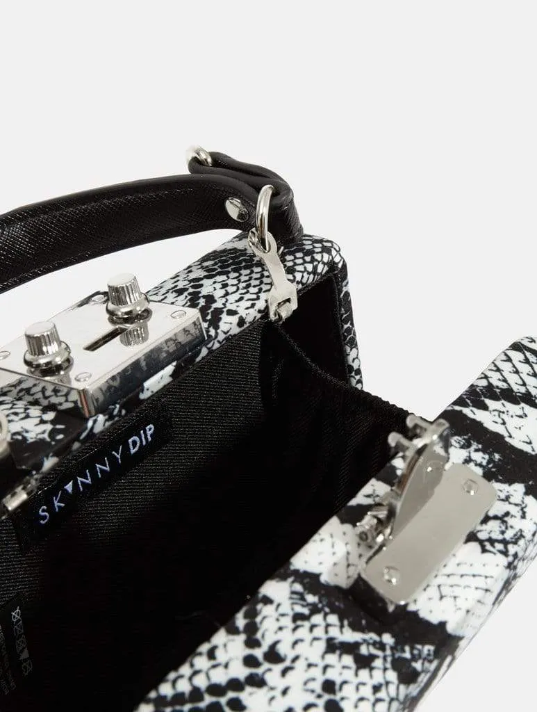 Mardi Python Clutch
