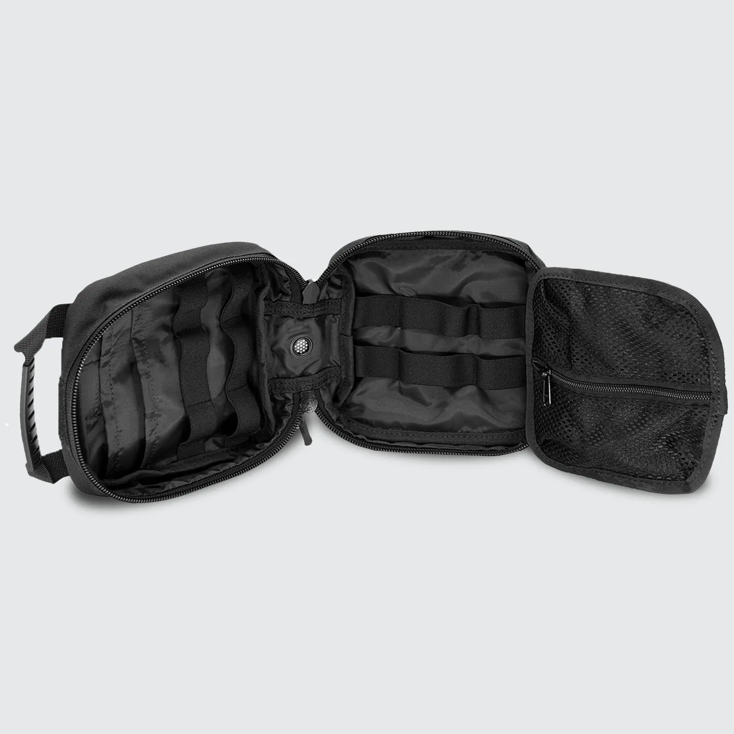 MediTac Small Owl Type Tactical Trauma Bag Feat. Rip-Away Velcro Fastener Bag Backpack, MOLLE Bag Rucksack Pack