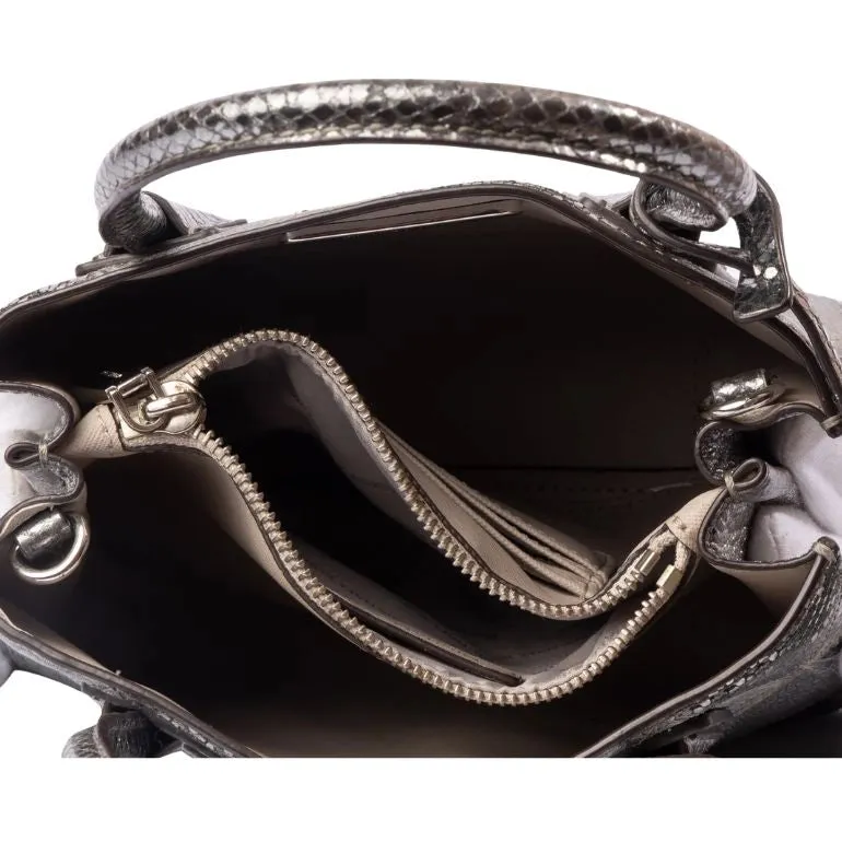 Michael Kors Mercer Metallic Patchwork Crossbody Bag