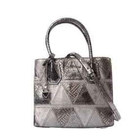 Michael Kors Mercer Metallic Patchwork Crossbody Bag