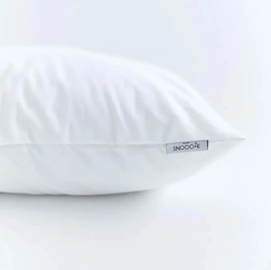 Mini Cotton Pillowcase, White