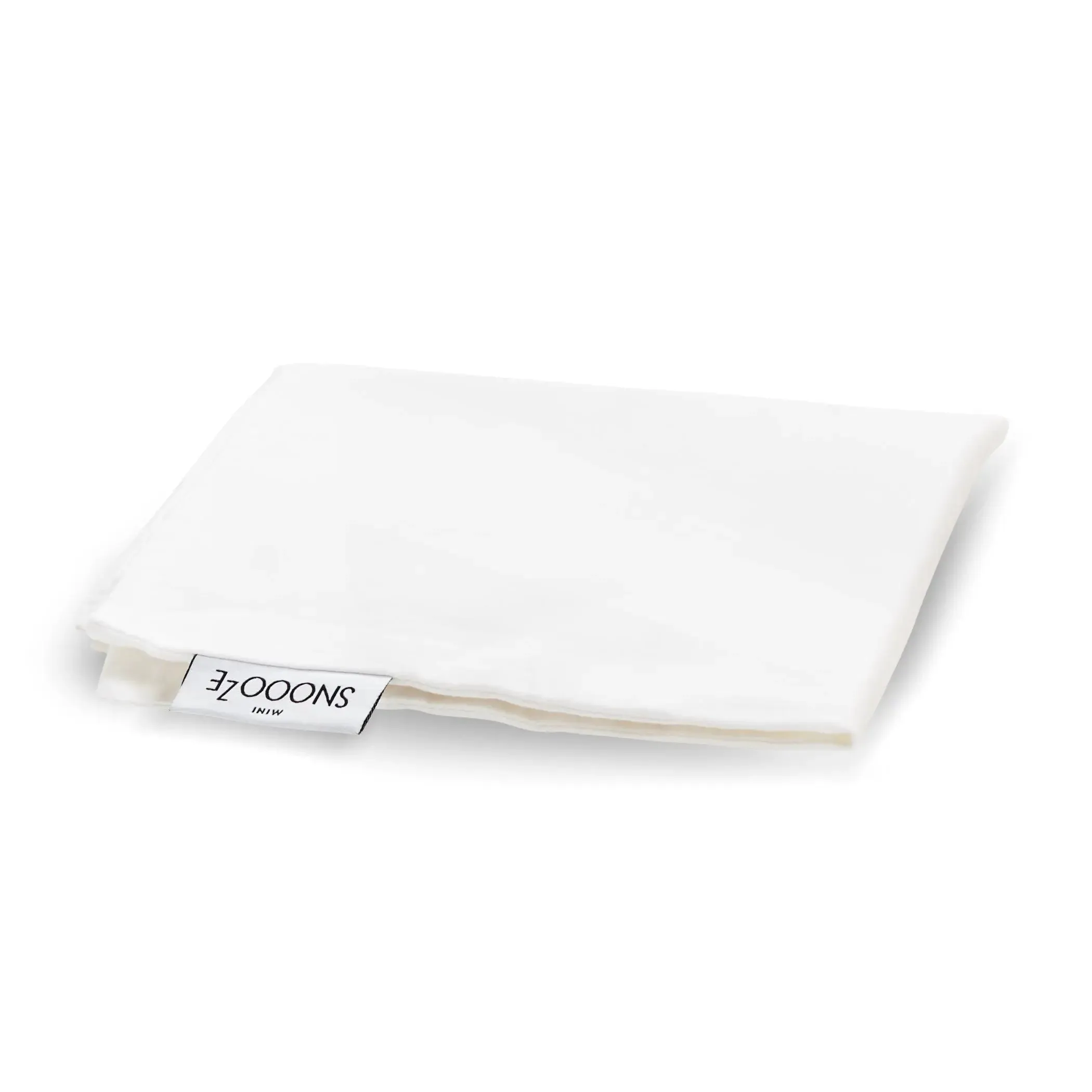 Mini Cotton Pillowcase, White