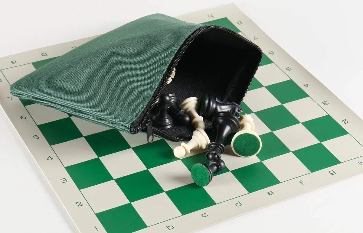 Mini Marshall Chess Set and Bag Combo