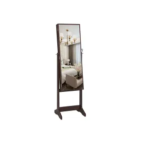 Mirrored Jewelery Cabinet with Full Body Mirror