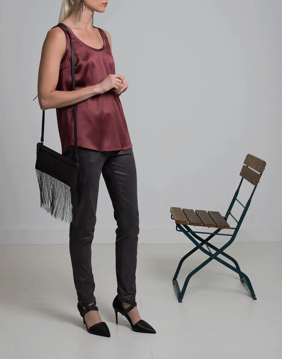 Monili Fringe Crossbody Bag