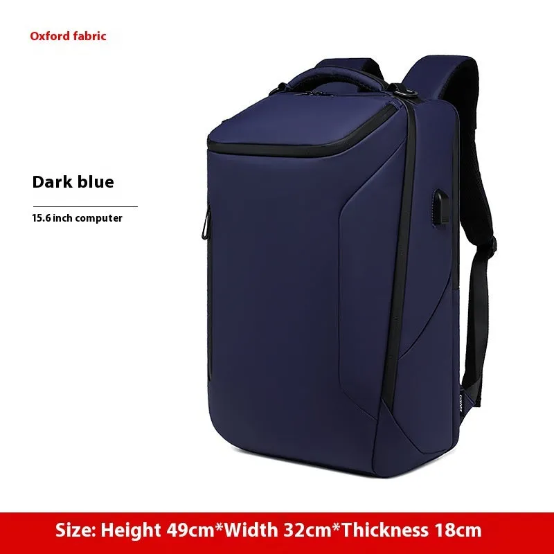 Multi-functional Men's Lightweight Waterproof Backpack | Durable Oxford Cloth Travel Bag
